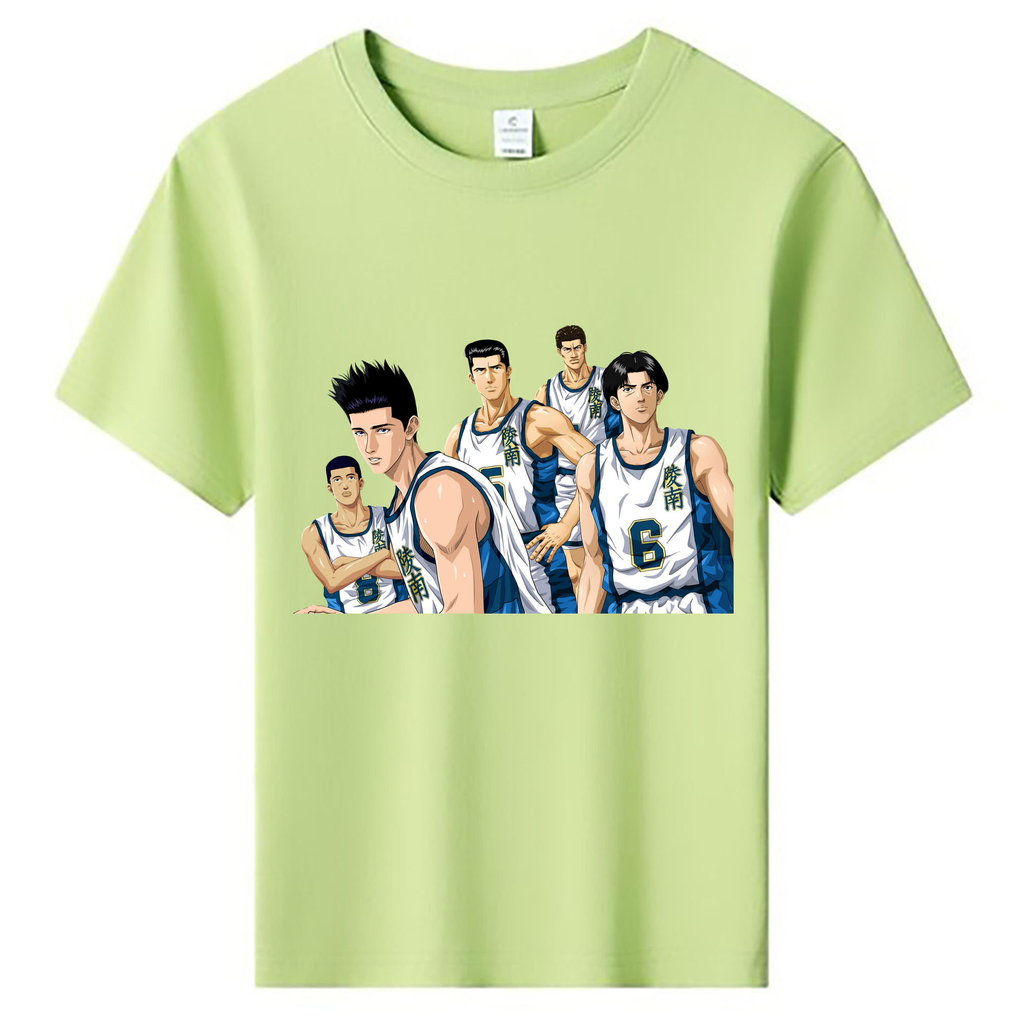 （画像用） SLAM DUNK／スラムダンク 綿100％キッズTシャツ（フロントプリント）